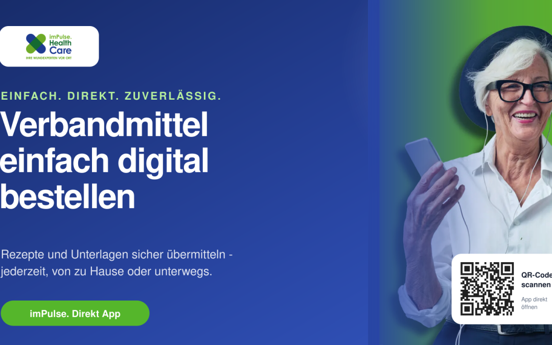 Verbandmittel einfach digital bestellen